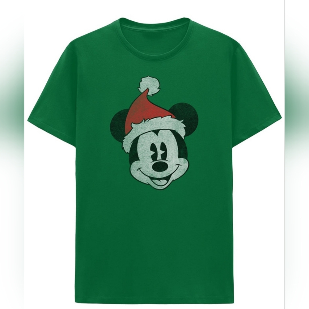 Disney Christmas Mickey Mouse Short Sleeve Tee